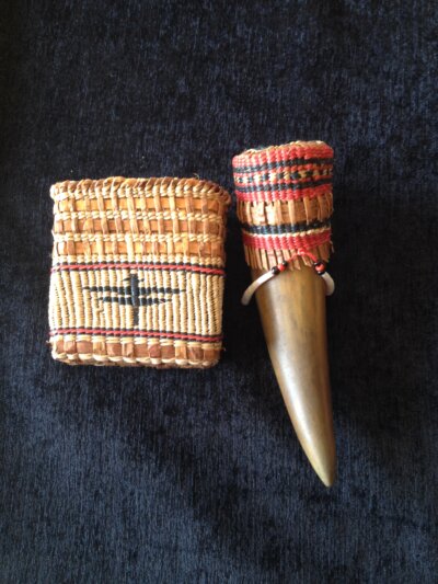 Samish Carving Circle basketry and weaving