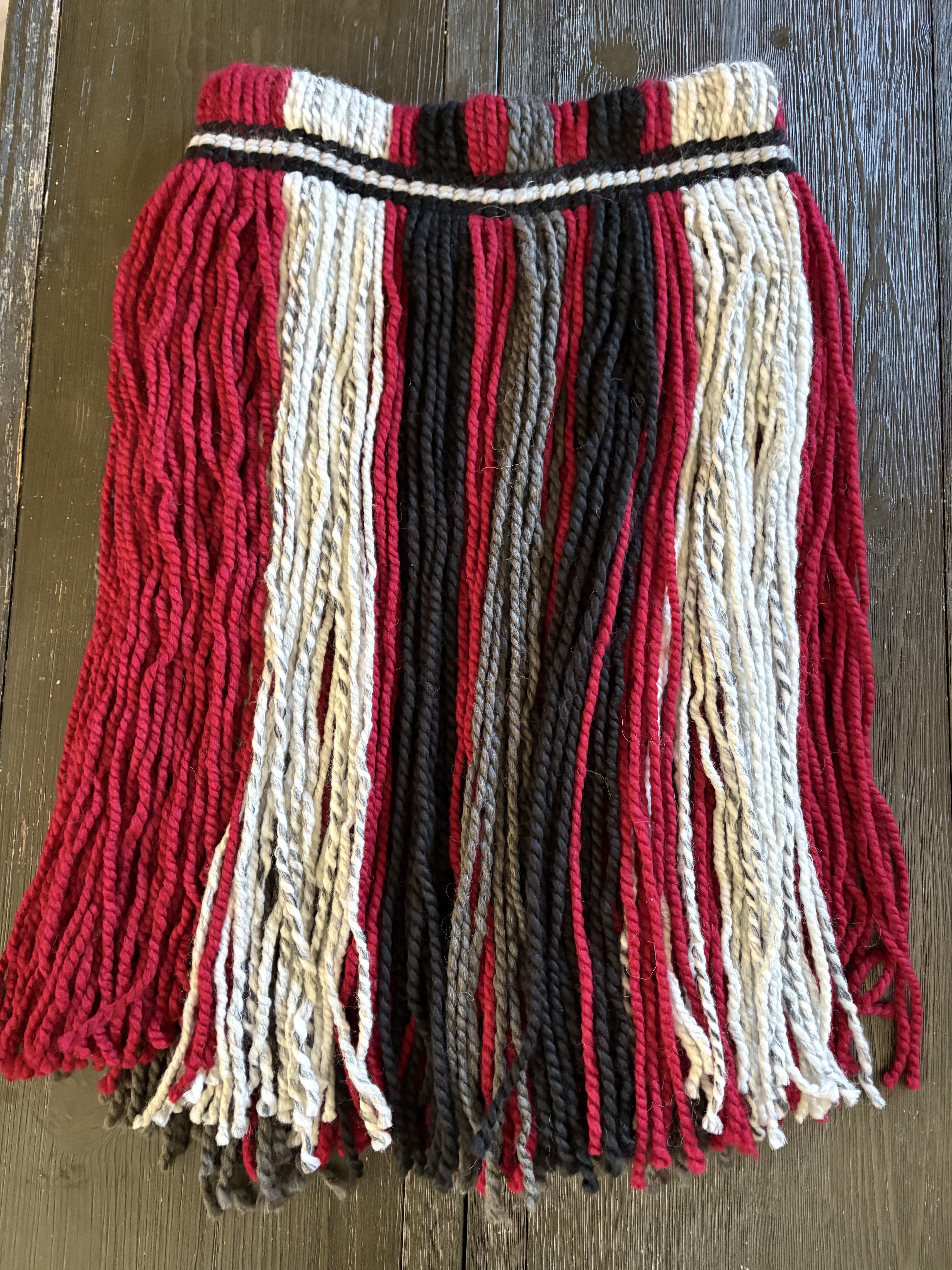 Finished wool skirt by Leslie Eastwood